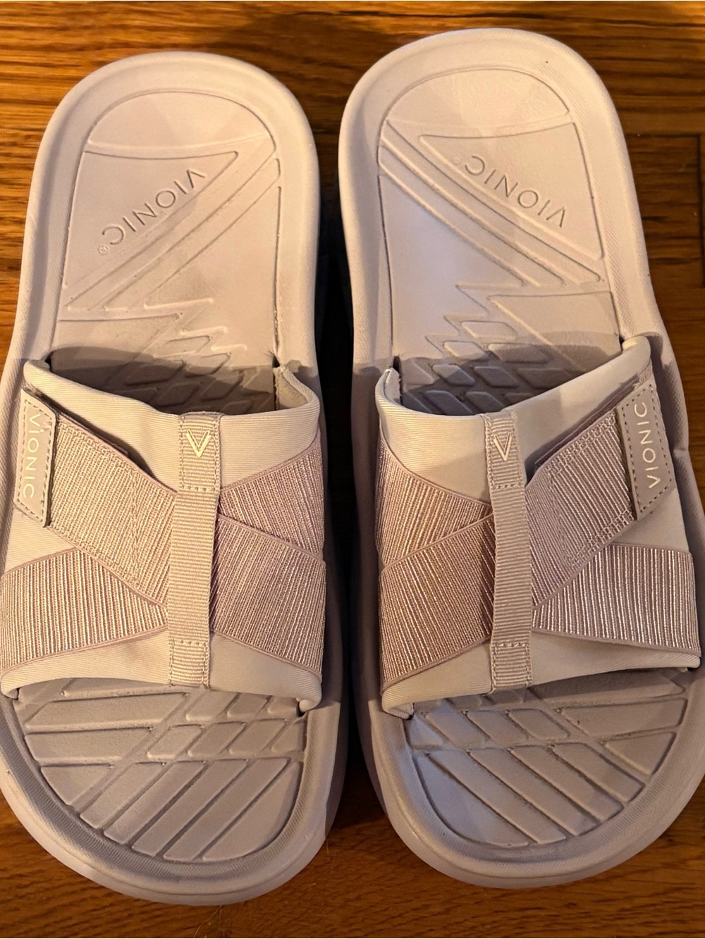 Vionic Rebound Unisex Recovery Slide Sandals, Lavender, Women’s Size 8